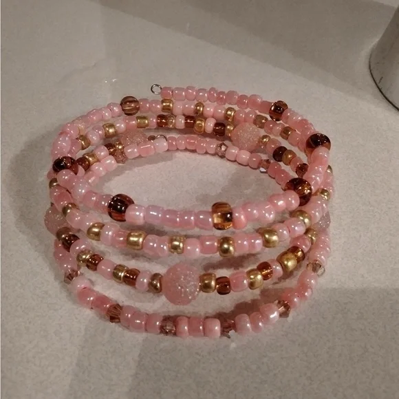 Handmade Glass Beaded Bracelets and Rings - Picture 3 of 9